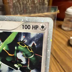 Pokemon Rayquaza ex 97/97 EX Dragon Ultra Rare Holo Card 2003 100 HP - Image 5