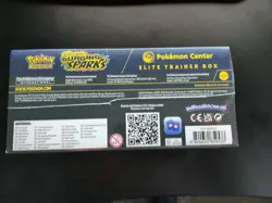 Pokemon TCG: Surging Sparks Pokemon Center Elite Trainer Box ETB SEALED - Image 5