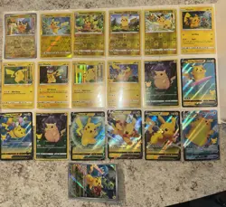 Pokemon Pikachu bundle holo, rev holo, stamped, V, Vmax, full arts, English, jap - Image 1