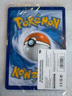 Pickachu At The Museum Promo Pokemon Jumbo Oversize Card - Image 2