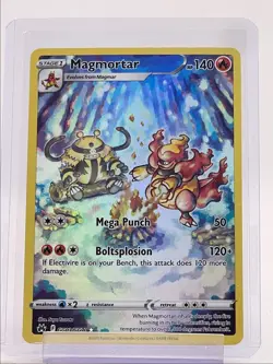 MAGMORTAR 2023 POKEMON SWSH CROWN ZENITH GALARIAN GALLERY GG03/GG70 Q2386 - Image 1