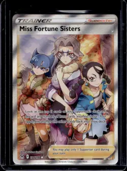 2022 Pokemon SWSH Lost Origin Miss Fortune Sisters #194/196 - Image 1