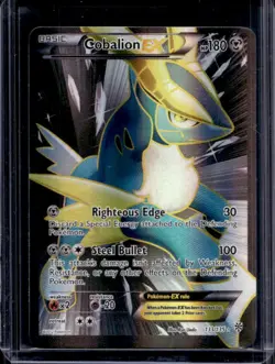 2013 Pokemon Black & White Plasma Storm Cobalion Reverse Holo #133/135 - Image 1
