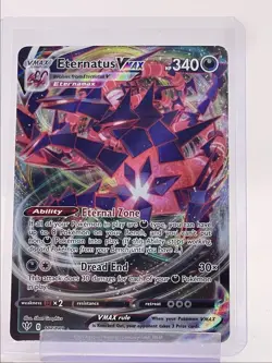 ETERNATUS VMAX 2020 POKEMON SWSH DARKNESS ABLAZE RARE 117/189 Q2386 - Image 1