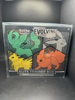 Pokemon TCG Sword & Shield Evolving Skies Elite Trainer Box ETB SEALED/Has Tear - Image 1