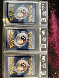 PSA 9 Pokemon Mega Charizard Blastoise & Venusaur Evolutions Sequential Set - Image 2