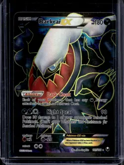 2012 Pokemon Black & White Dark Explorers Darkrai EX #107/108 - Image 1