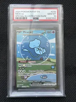 PSA 10 Bubble Mew GX SIR Illustration Rare Pokemon Paldean Fates Gem Mint #232 - Image 3