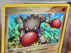 2005 Pokemon Ex Unseen Forces - Hitmonchan Rev Foil #24 - PSA 8 - Image 4