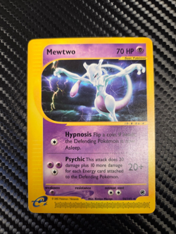 Pokemon Expedition Mewtwo Non-Holo Rare 56/165 NM - Image 1
