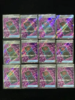 2025 Pokemon TCG Japanese Mega Dream Team Rocket's Receiver SR Holo Lot*12 YX89 - Image 2