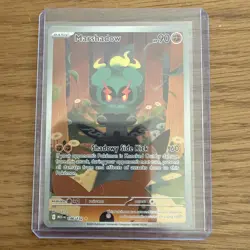 Pokemon TCG Mega Evolution Marshadow 146/132 Illustration Rare - Image 1