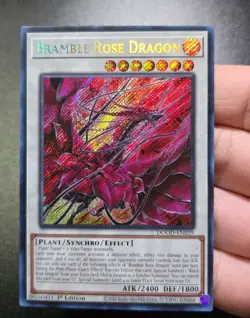 Bramble Rose Dragon DOOD-EN039 Secret Rare 1st Edition Near Mint Yu-Gi-Oh! - Image 2