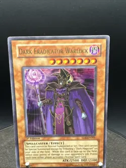 Dark Eradicator Warlock SD6-EN001 Structure Deck: Spellcaster's Judgment 1st ed - Image 2