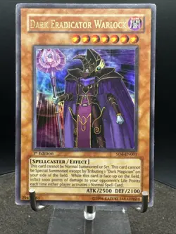 Dark Eradicator Warlock SD6-EN001 Structure Deck: Spellcaster's Judgment 1st ed - Image 4