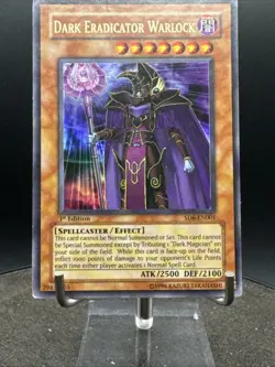 Dark Eradicator Warlock SD6-EN001 Structure Deck: Spellcaster's Judgment 1st ed - Image 5