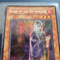 Yu-Gi-Oh! Hand of the Six Samurai TDGS-EN085 Secret Rare LP *FREE SHIPPING* - Image 2