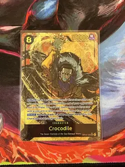 OP14-120 Crocodile The Seven Warlords SEC Alt Art One Piece - Image 1