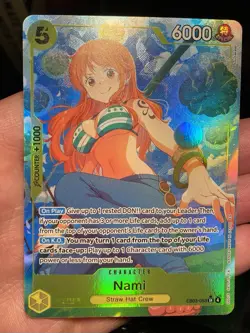 Nami (053) (Alternate Art) EB03-053: One Piece Heroines Edition NM! - Image 1