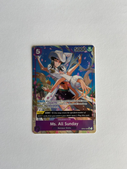 Ms. All Sunday (Alternate Art) OP04-064 Kingdoms of Intrigue Foil One Piece TCG - Image 2