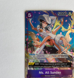 Ms. All Sunday (Alternate Art) OP04-064 Kingdoms of Intrigue Foil One Piece TCG - Image 3