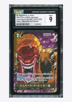 One Piece CGC 9 St. Shepherd Ju Peter R Alt Art 2025 OP13-084 OP13 Japanese - Image 1