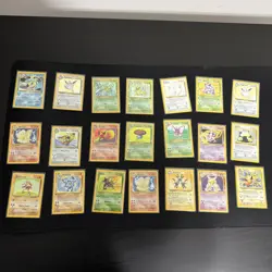 Pokemon TCG Base Base 2 Jungle Card Lot Gyarados Machamp Snorlax Ditto Chansey - Image 1