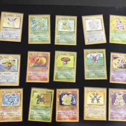 Pokemon TCG Base Base 2 Jungle Card Lot Gyarados Machamp Snorlax Ditto Chansey - Image 3