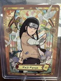 Neji Hyuga SP Naruto English Kayou NRSA02-SP-002L5 Card A - Image 1