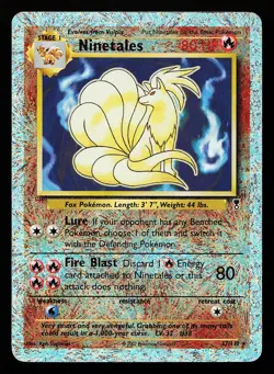 Ninetales 17/110 Reverse Holo Legendary Collection Pokemon Card - Image 1