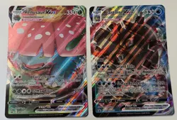 VENASAUR VMAX & BLASTOISE VMAX OVERSIZE JUMBO CARDS SWSH102 SWSH103 - Image 1