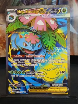 Mega Venusaur EX 155/132 Mega Evolution Pokemon Card - Image 2