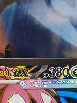 Mega Venusaur EX 155/132 Mega Evolution Pokemon Card - Image 4