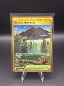 Gravity Mountain 250/191 Hyper Rare Pokemon TCG Surging Sparks NM Card - Image 1