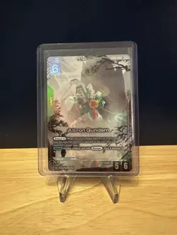 GUNDAM CARD GAME GD03-018 ALTRON GUNDAM (LR+) FOIL CARD - STEEL REQUIEM - Image 1