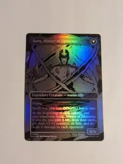 Avatar Aang (Borderless) Avatar: The Last Airbender Foil NM!!! - Image 2