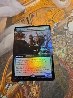 Nullmage Shepherd Extended Art Foil MTG Secret Lair - Pack Fresh - - Image 1