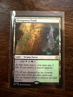 MTG Overgrown Tomb R Lorwyn Eclipsed 266 Regular NM - Image 1