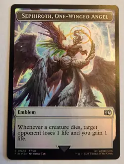 Sephiroth, One-Winged Angel Emblem Foil - Image 1