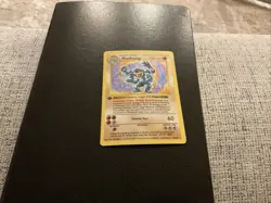 Pokemon WOTC - Machamp - Holo 1st Edition Shadowless 8/102 - LP - Image 1