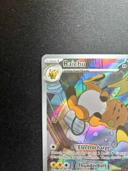 Pokemon: Raichu Illustration Rare 211/193 Paldea Evolved - Image 3