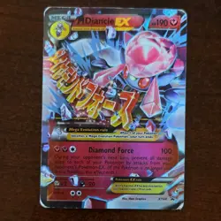 Pokemon TCG M Diancie EX XY44 Promo Mega Holo English 190 HP - Image 1
