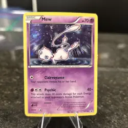 2017 Mew Black Star Holo Promo XY192 XY Promos Pokemon - Image 1
