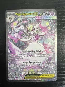 Pokemon Mega Gardevoir EX Holo Sir 178/132 ME01 Mega Evolution - Image 1