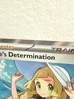 Lillie’s Determination 169/132 Full Art Trainer Ultra Rare MEG Pokemon TCG - Image 3