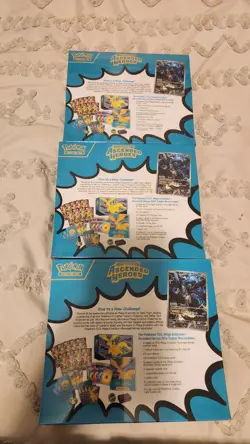 Pokemon Ascended Heros ETB Lot Of 3 Factory Sealed - Image 2
