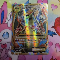 Pokemon XY Evolutions Mega M Charizard Venusaur Blastoise EX FULL ART RAW - Image 4
