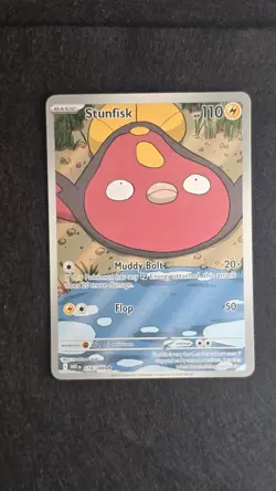 Stunfisk - 118/086 WHT Illustration Rare SV: White Flare Pokemon TCG - Image 1
