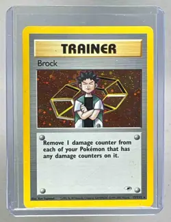 Brock 2000 Pokemon Gym Heroes #15 Holo - Image 1