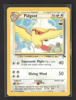 Pokemon 2002 Legendary Collection Pidgeot #2/18 - Image 1